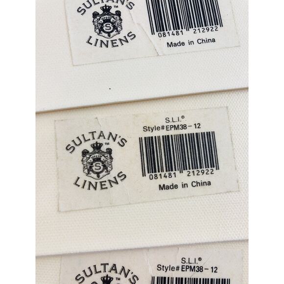 5 Vintage Sultan's Linens Vinyl Placemats Easter Bunny Rabbit Eggs Chicks Flower - Picture 9 of 10